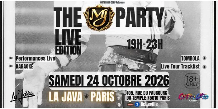 THE MJ PARTY LIVE EDITION