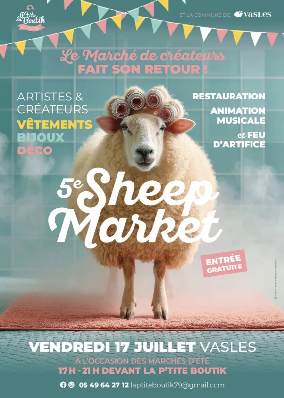 Sheep Market - Marché de Créateurs de Vasles