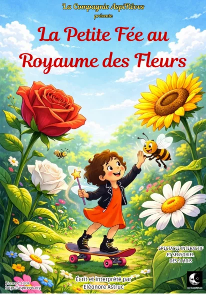 LA PETITE FÉE AU ROYAUME DES FLEURS