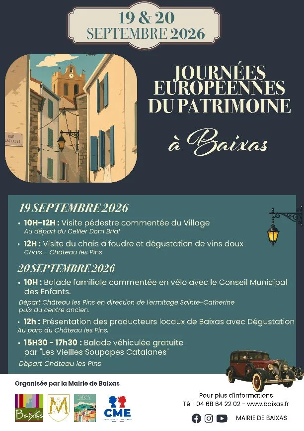 JOURNÉES EUROPÉENNES DU PATRIMOINE