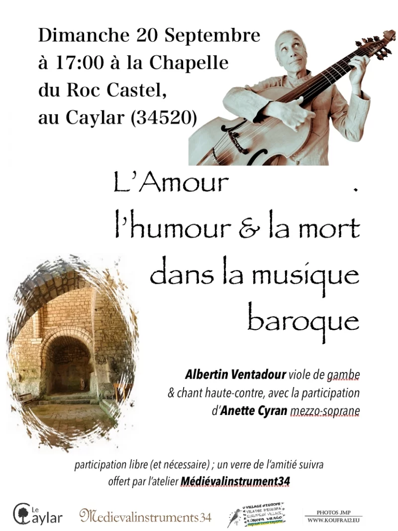 L'AMOUR L'HUMOUR & LA MORT DANS LA MUSIQUE BAROQUE