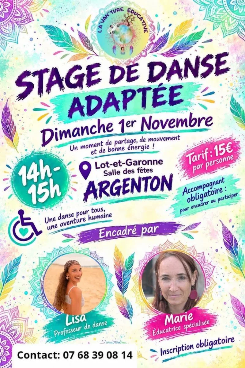 Stage de danse adaptée