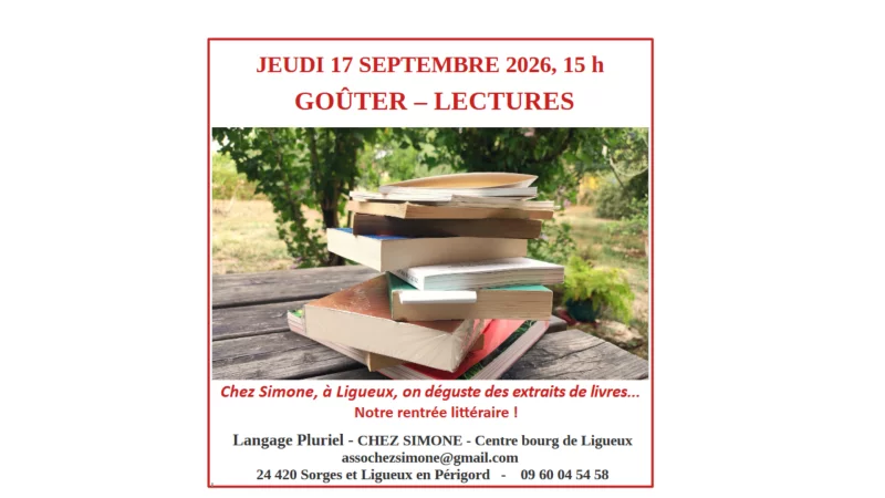 Goûter - Lecture