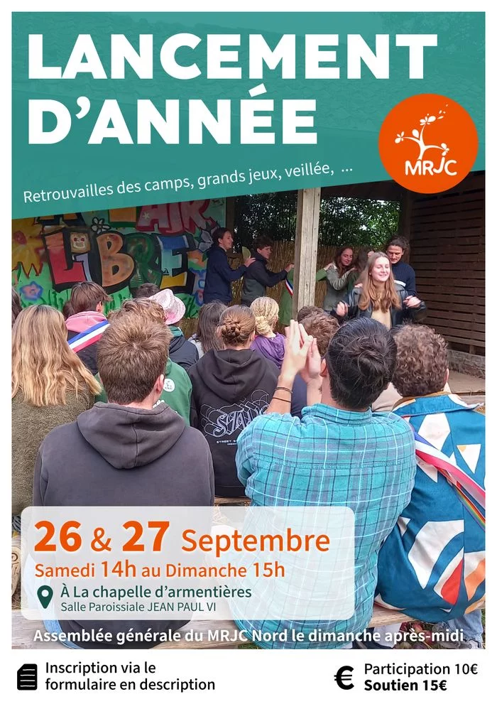 Lancement d'année du MRJC