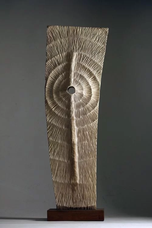 « Jardin secret, Jardin sacré » - sculpture sur bois