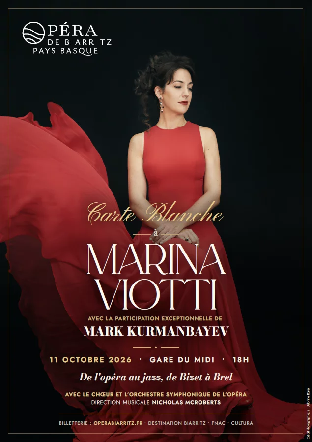 Opéra de Biarritz Pays Basque - Carte Blanche à "Marina Viotti"