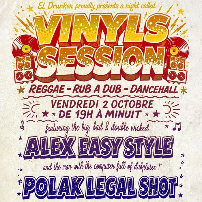 🇯🇲 VINYLS SESSION // DJ SET : ALEX EASY STYLE + POLAK LEGAL SHOT // REGGAE - RUB A DUB - DANCEHALL   🇯🇲