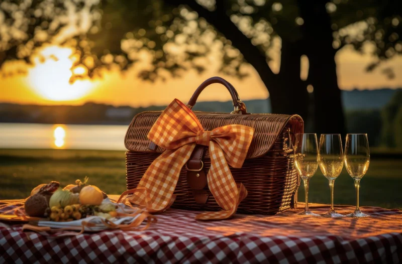 Pique-nique au cœur du village