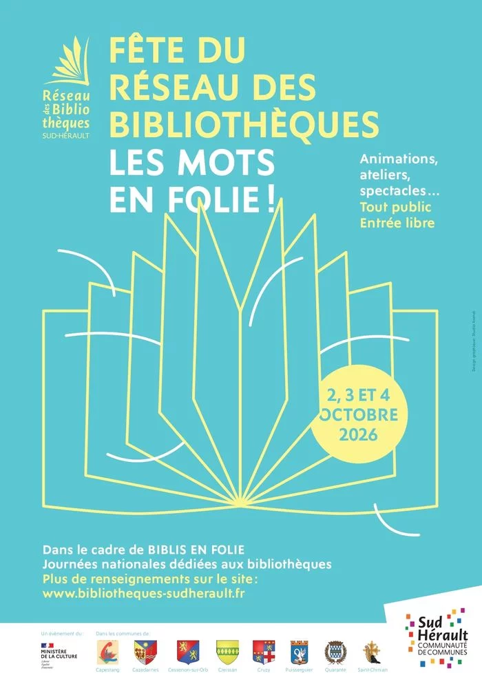 Fête du réseau des bibliothèques Sud-Hérault