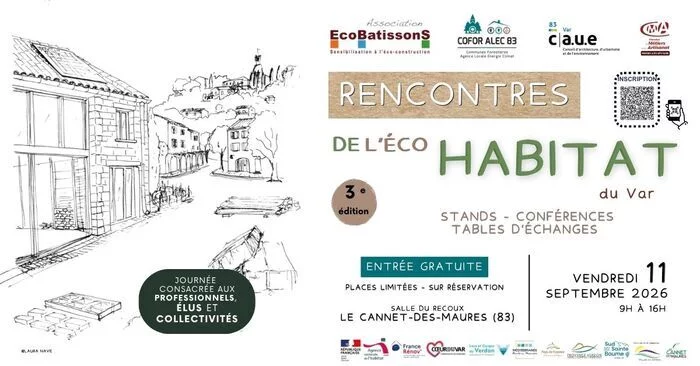 3èmes Rencontres de l'éco-habitat du Var - Journée dédiée aux élus et professionnels