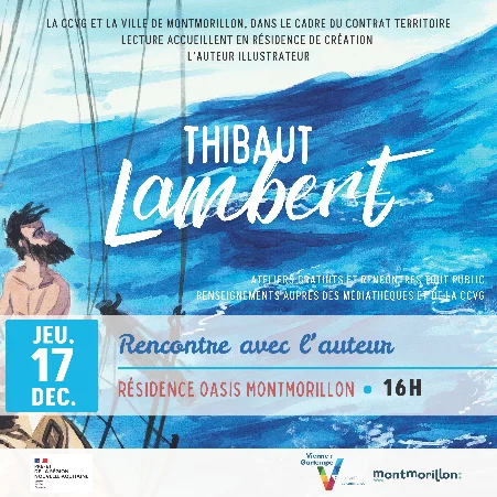 Rencontre avec l'auteur illustrateur Thibaut LAMBERT