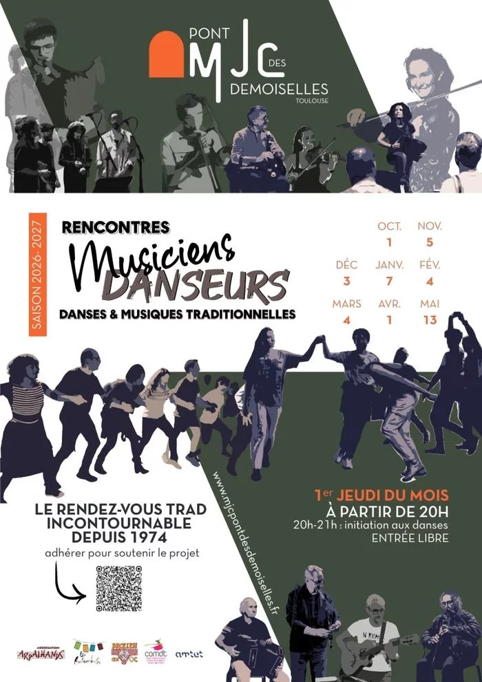 Rencontre Musiciens- Danseurs du Pont des Demoiselles