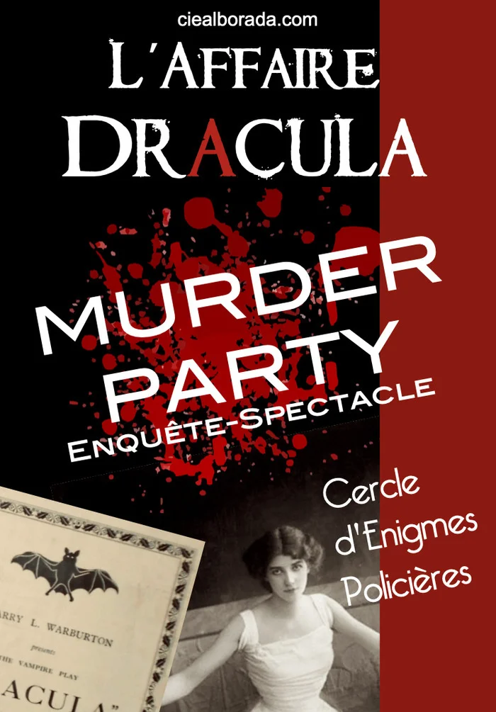 MURDER PARTY en 5 actes - L'Affaire Dracula