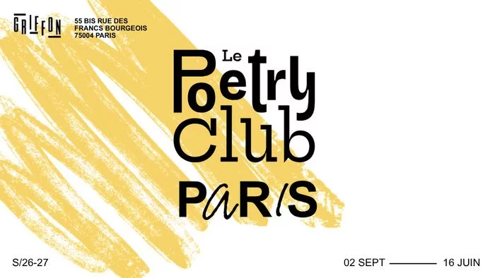 Le Poetry Club - 04/11