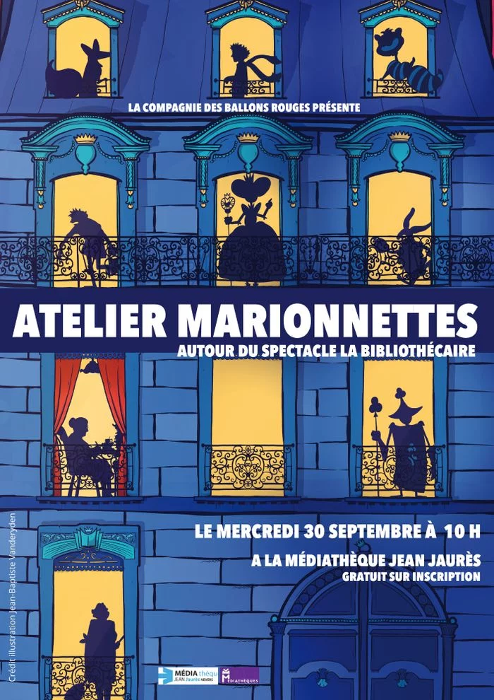 Atelier de confection et  de manipulation de marionnettes