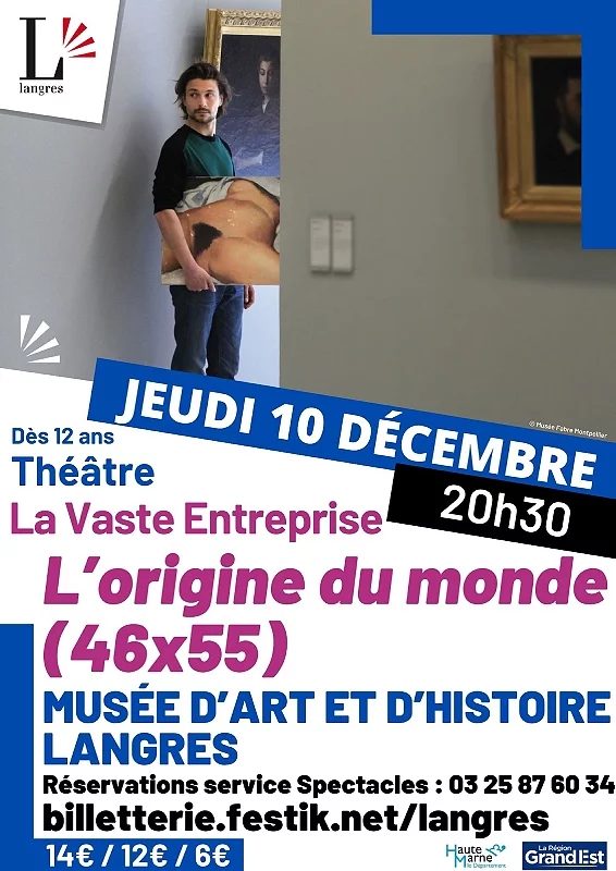 Théâtre - L'origine du Monde (46x55)