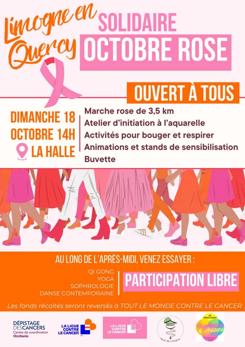 Octobre rose à Limogne