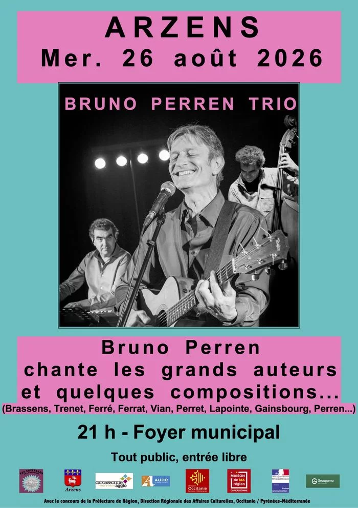 Bruno Perren chante les grands auteurs et quelques compositions...