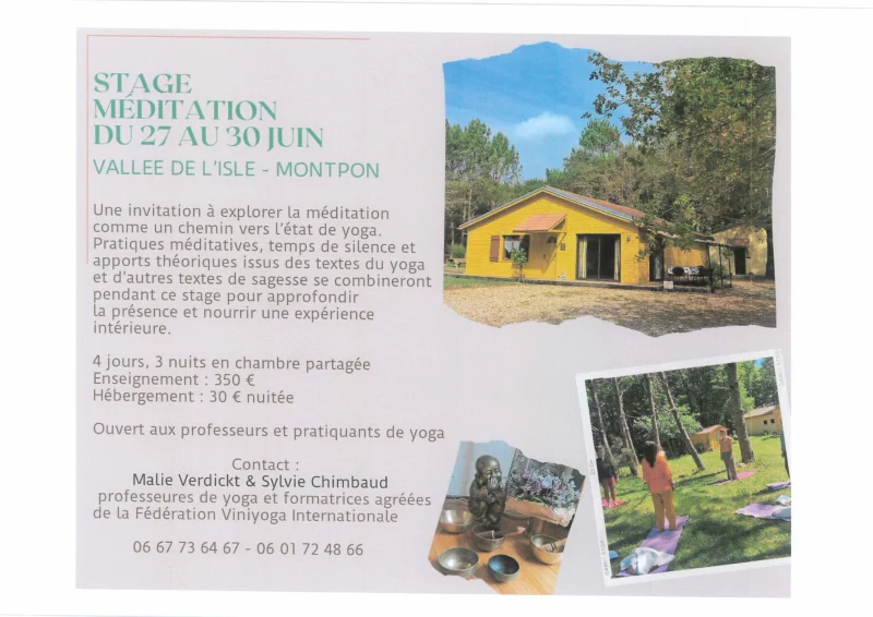 Stage méditation