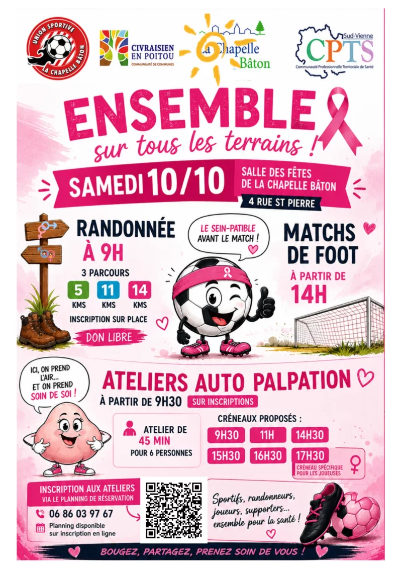 Ensemble sur tous les terrains !