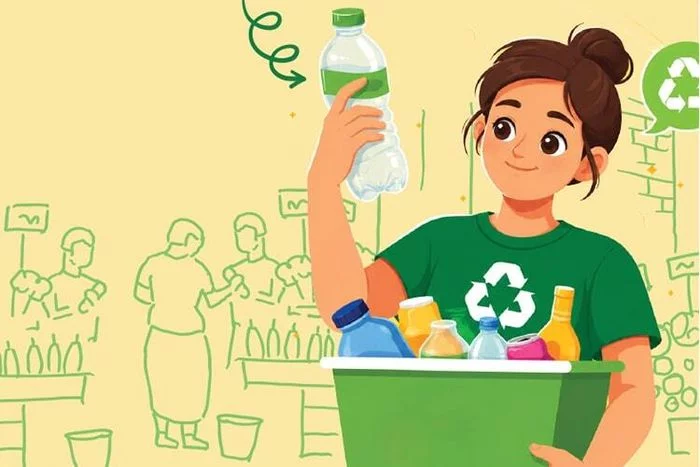 Animation Zéro plastique sur le Marché