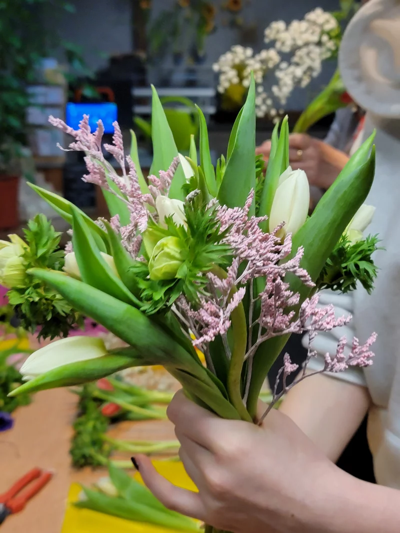 Stage composition florale