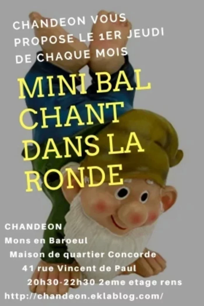 Mini bal chant dans la ronde