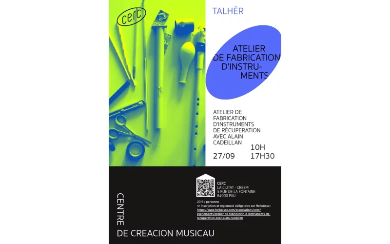 Atelier de fabrication d'instruments de récupération