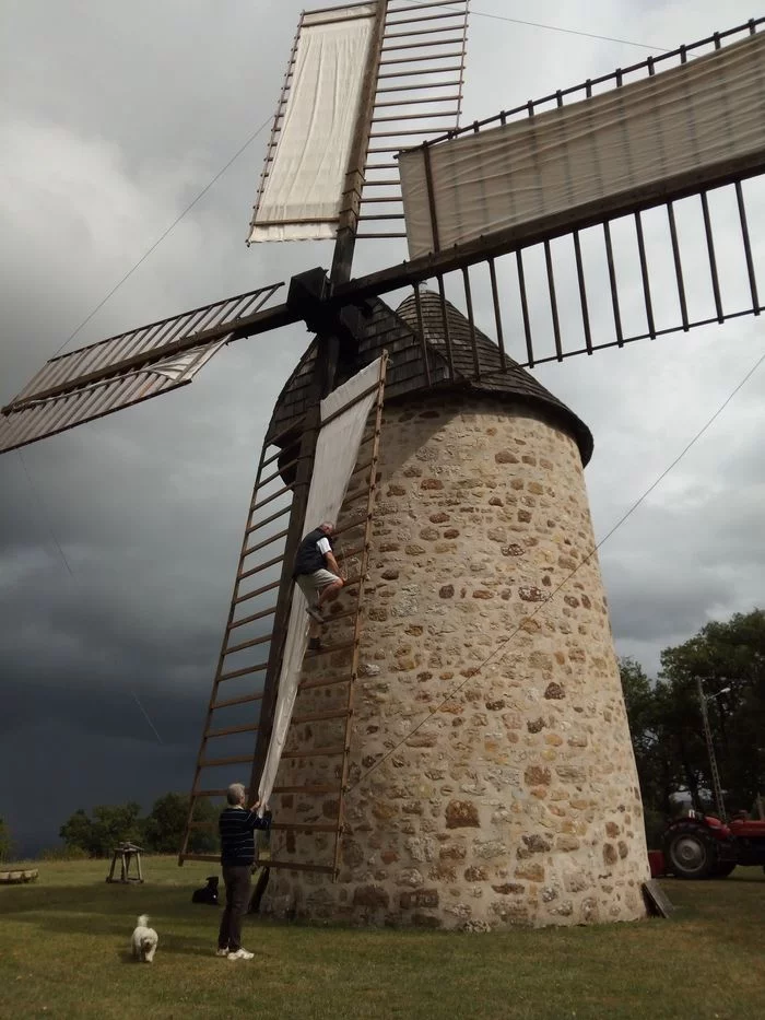 Visite commentée du moulin à vent de Seyrignac