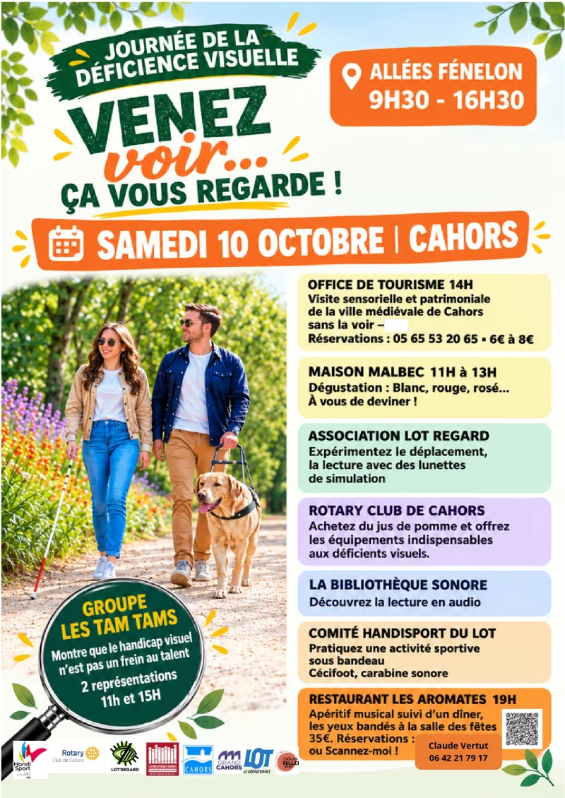 Visite immersive, sensorielle et patrimoniale de la ville de Cahors