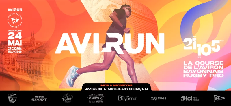 AVIRUN 2026 : la course de l'Aviron Bayonnais