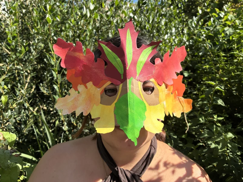 Atelier Famille au Musée Marzelles : Masque d'Automne