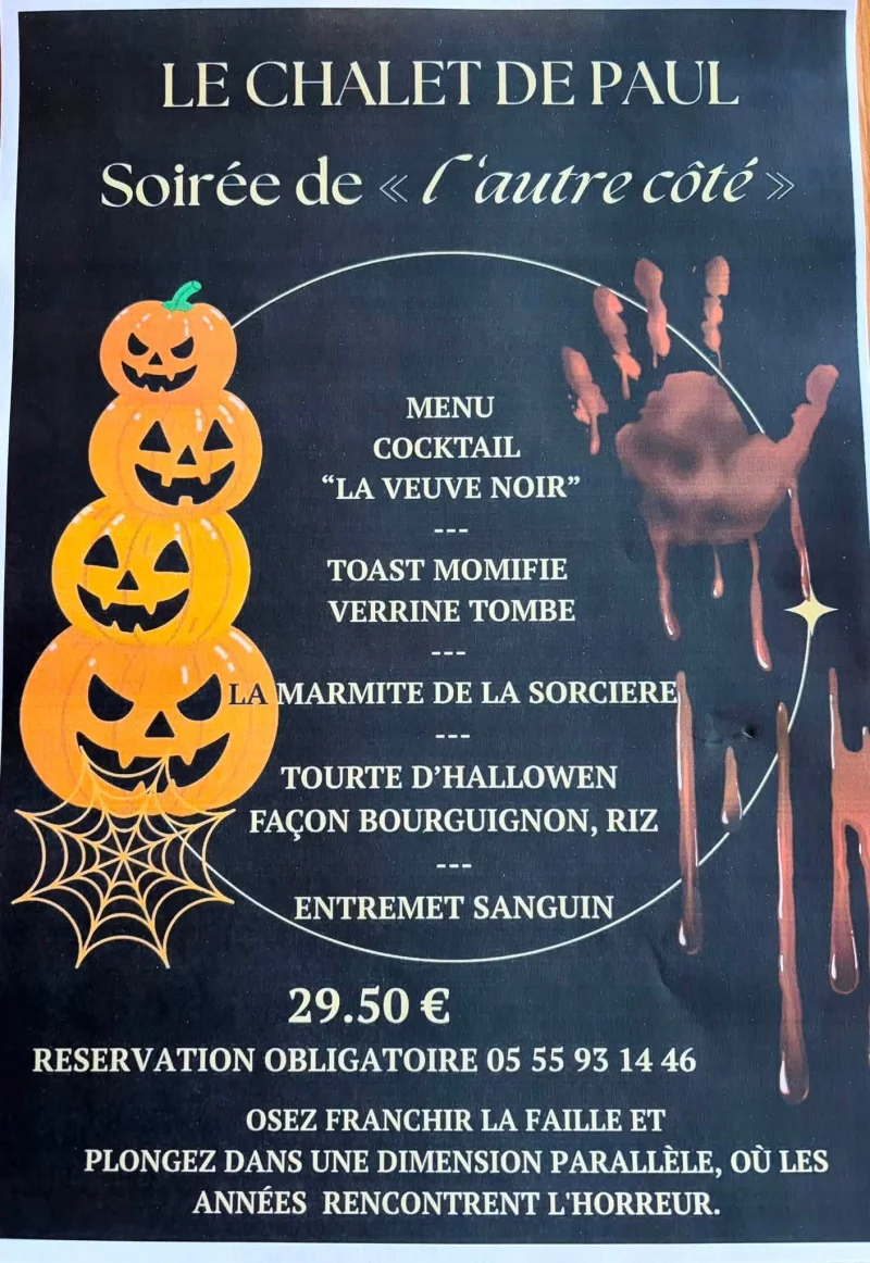 Chalet de Paul : Soirée de "l'autre côté"