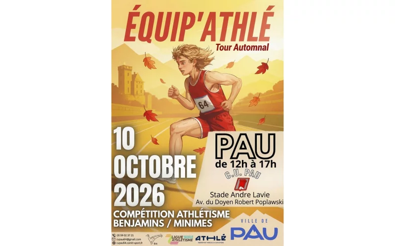 Championnats d'athlétisme : Équip’Athlé 2026