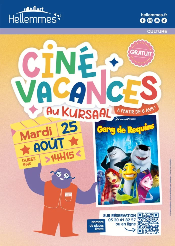 Prêts pour la prochaine séance de ciné-vacances ? - 25/8