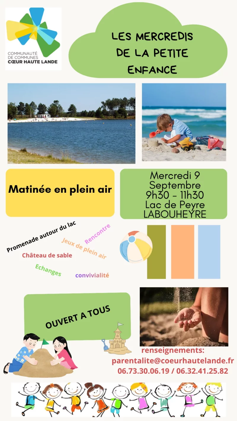 Matinée en plein air au Lac de Peyre