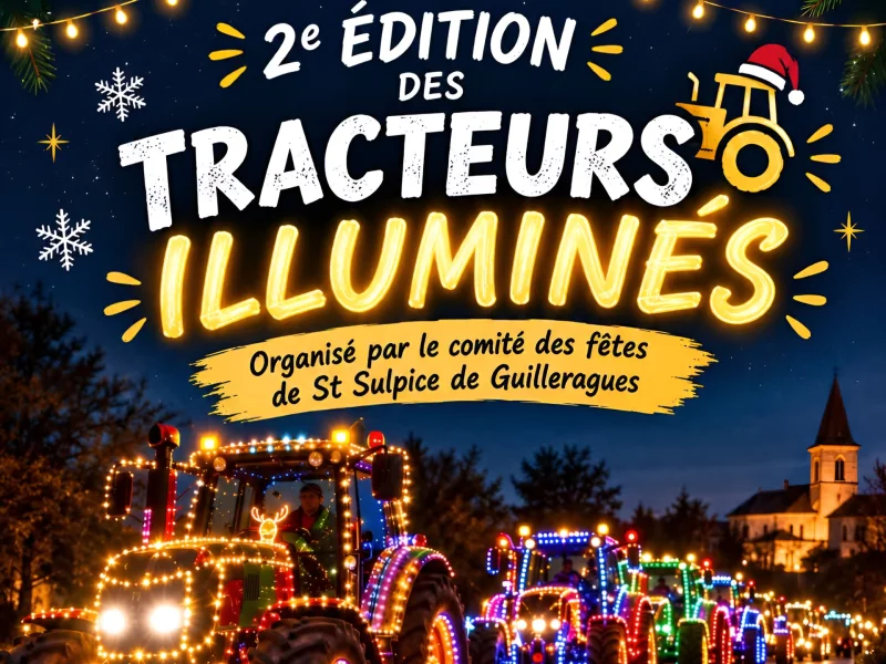 2ème édition des tracteurs illuminés