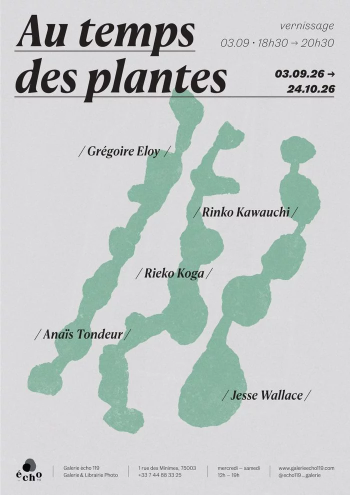 Conférence / talk - Galerie écho 119