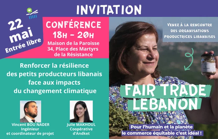 CONFERENCE - RENCONTRE : Fair Trade Lebanon ONG du Liban