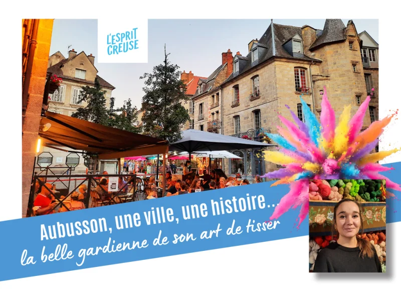 La visite d'Aubusson de Faustine - 07 juillet