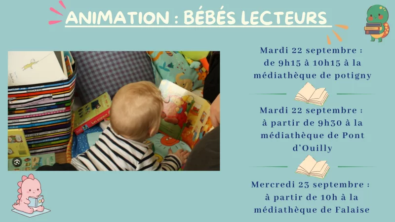 Animation Bébés Lecteurs à Pont d'Ouilly