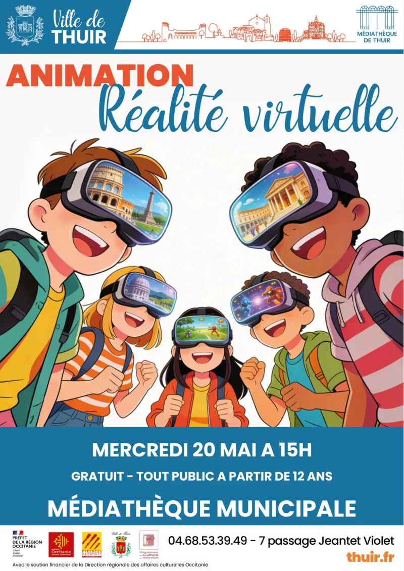 ANIMATION RÉALITÉ VIRTUELLE