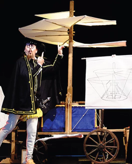 Spectacle Avis machina - Compagnie Eutrapelia