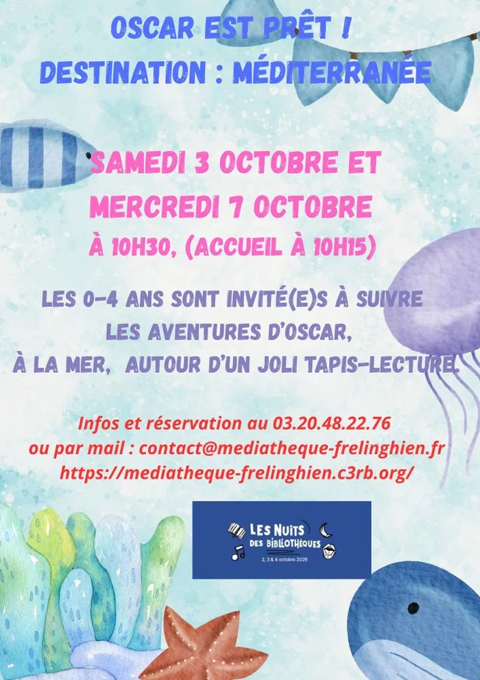 Tapis-lecture pour les 0-4 ans