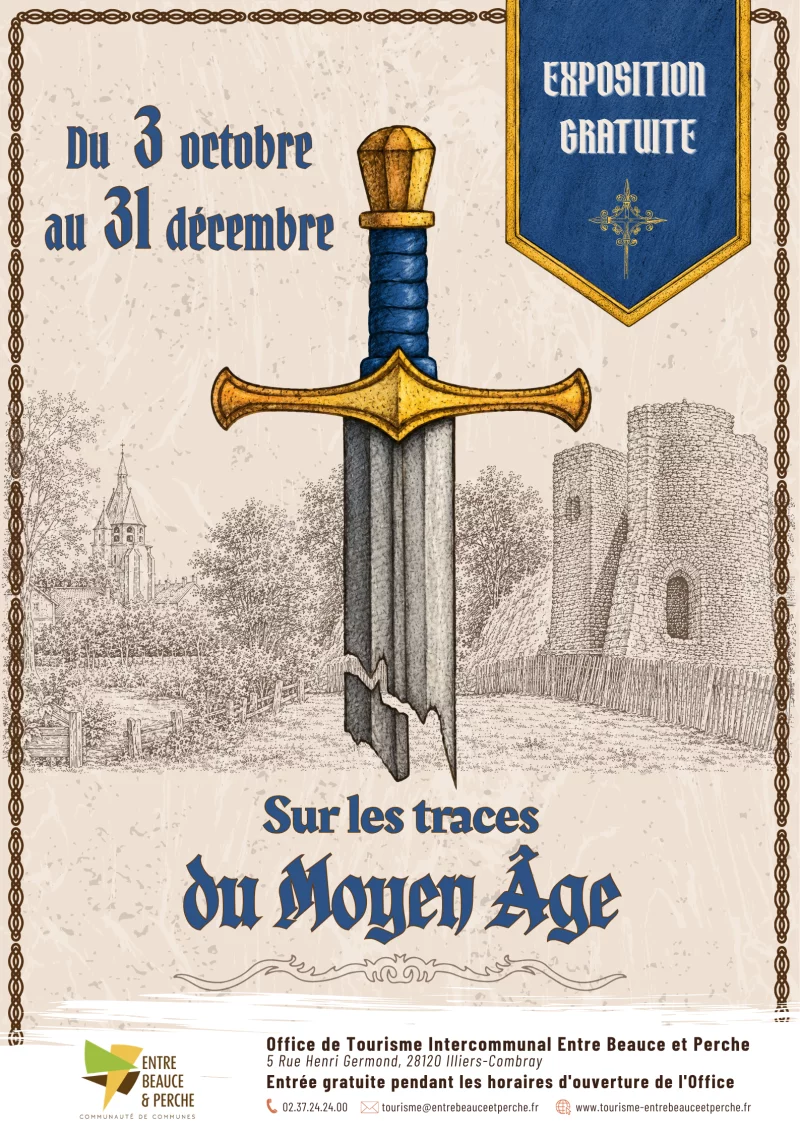 Exposition "Sur les traces du Moyen-Âge"