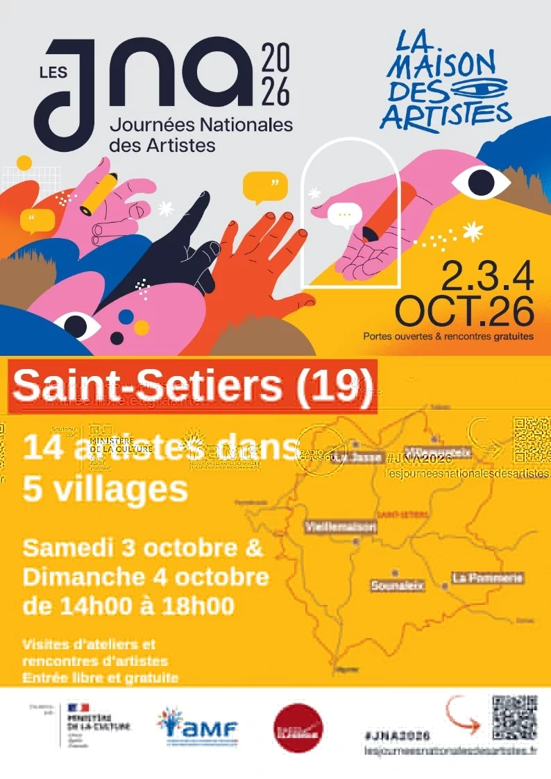 Journées nationales des artistes à Saint-Setiers