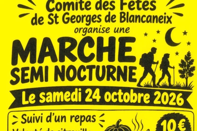 Marche semi nocturne