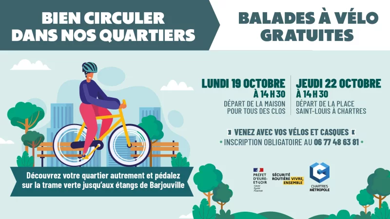 Balade à vélo « bien circuler dans nos quartiers »