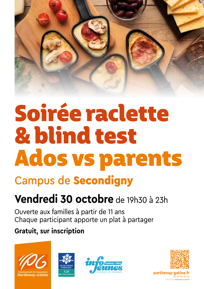 Soirée raclette et blind test !