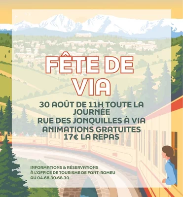 FÊTE DE VIA - DIMANCHE 30 AOÛT